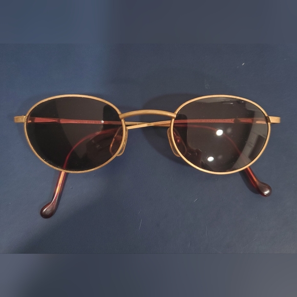 Fossil Accessories - Fossil Vintage 1996 Brushed Gold Sunglasses